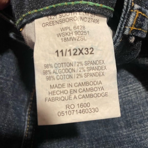 Wrangler size 11 bootcut jeans - Picture 3 of 5